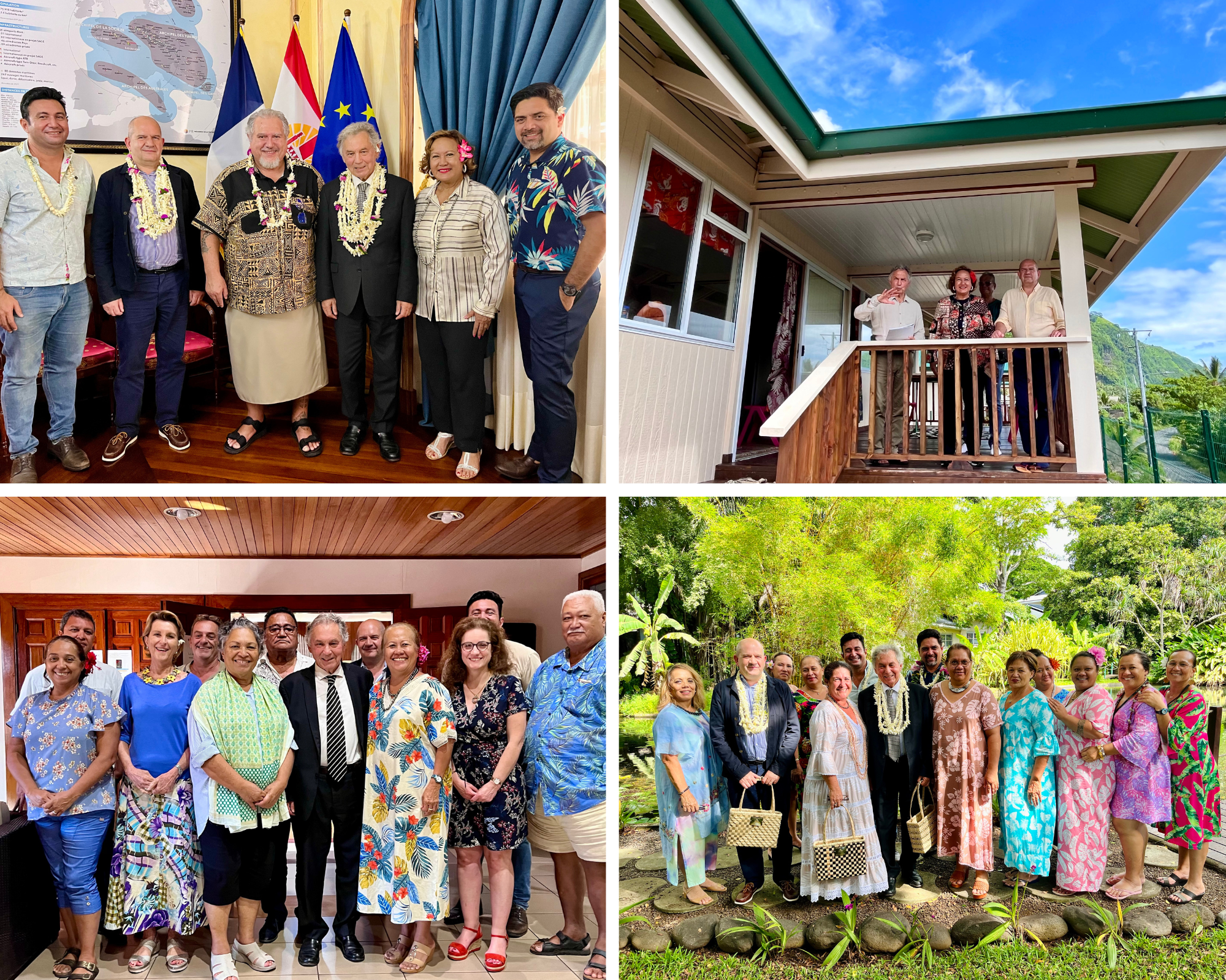 La Fédération nationale des Offices Publics de l’Habitat en mission en Polynésie française.